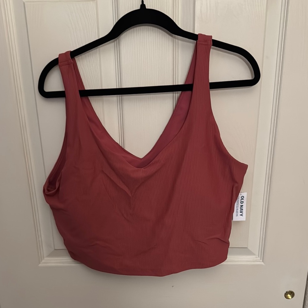 Old Navy Coral Sleeveless Top
